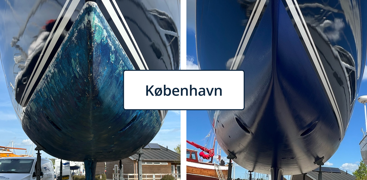 Bundbehandling af båd i København