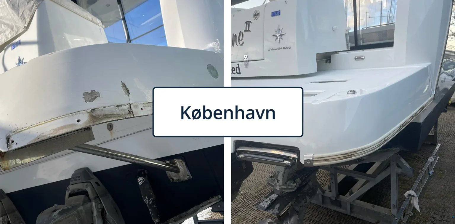 Reparation af båd i København