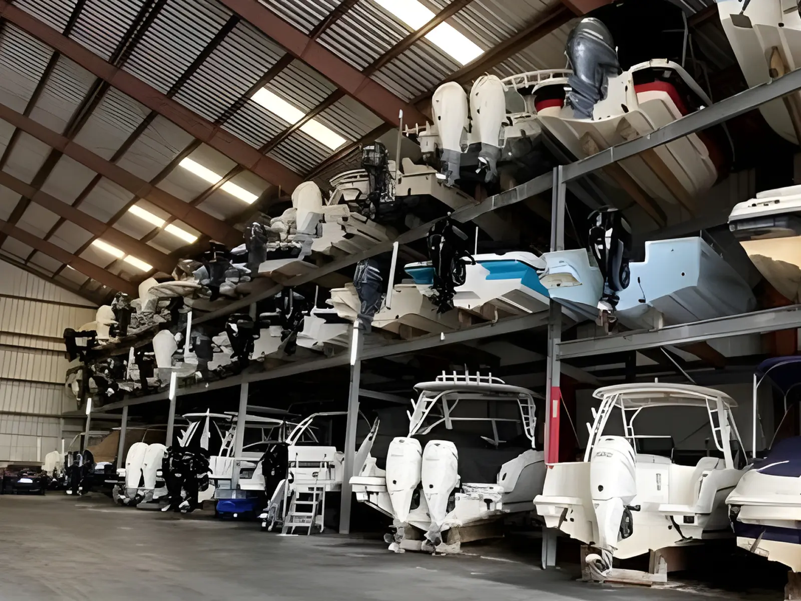 RenBåd 650+ både opbevaret