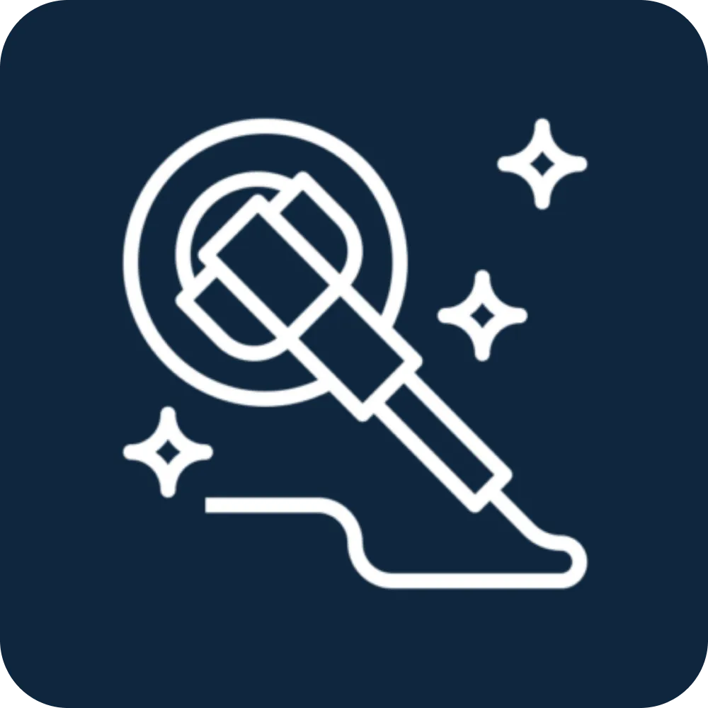 renbaad polering baad icon blue